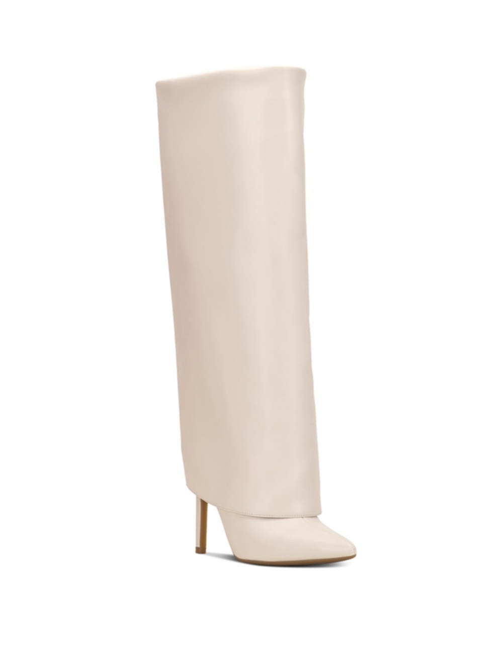 Skylar Wide-Calf Fold Over Cuffed Knee High Boots